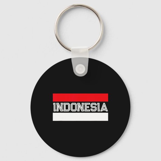 Onafhankelijkheidsdag Indonesisch Sleutelhanger (Voorkant)