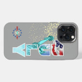 Onafhankelijkheidsdag iPhone Hoesje (Achterkant horizontaal)