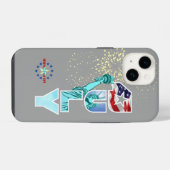 Onafhankelijkheidsdag iPhone Hoesje (Achterkant horizontaal)
