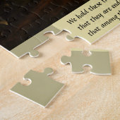 Onafhankelijkheidsdag Jigzaag Puzzle Legpuzzel (Zijkant)