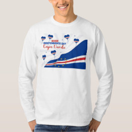 Onafhankelijkheidsdag Kaapverdië T-shirt
