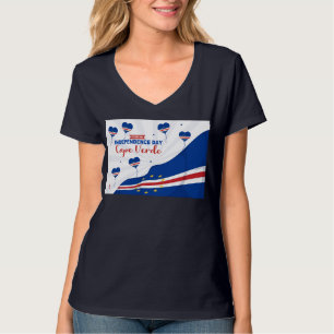 Onafhankelijkheidsdag Kaapverdië T-shirt