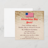 Onafhankelijkheidsdag Kaart (Voorkant / Achterkant)