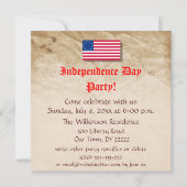 Onafhankelijkheidsdag Kaart (Voorkant)