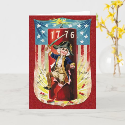  Onafhankelijkheidsdag Kaart (Gele Bloem)