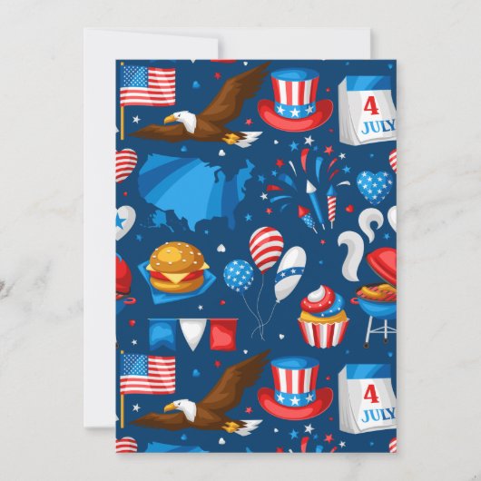 onafhankelijkheidsdag kaart (Voorkant)