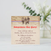 Onafhankelijkheidsdag Kaart (Staand voorkant)