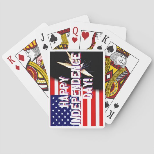 Onafhankelijkheidsdag Kaarten (Achterkant)