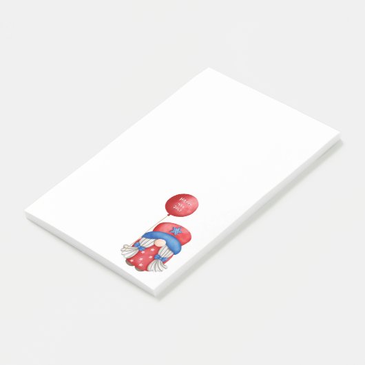 Onafhankelijkheidsdag Kabouter Notities Post-it® Notes (Schuin)