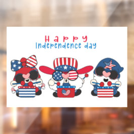 Onafhankelijkheidsdag Kabouters Ruitstickers Raamsticker