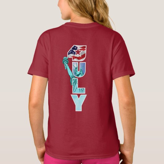 Onafhankelijkheidsdag | KINDER T-shirt (Achterkant)