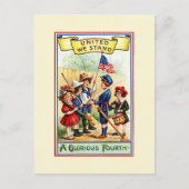 Onafhankelijkheidsdag Kinderen Briefkaart (Voorkant)