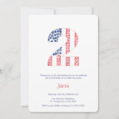 Onafhankelijkheidsdag Koekening 2e verjaardag Kaart (Voorkant)