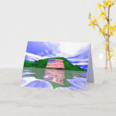 Onafhankelijkheidsdag Land Kaart (Gele Bloem)