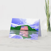 Onafhankelijkheidsdag Land Kaart (Voorkant)