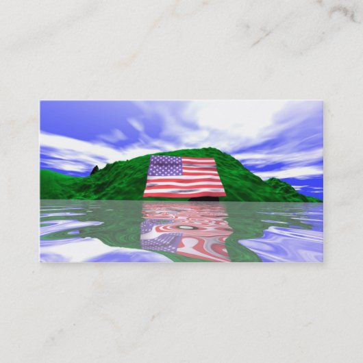 Onafhankelijkheidsdag Land Visitekaartje (Voorkant)