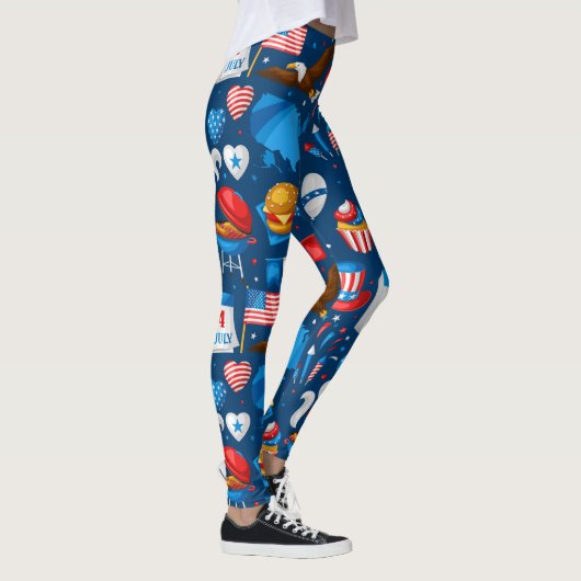onafhankelijkheidsdag leggings (Rechts)