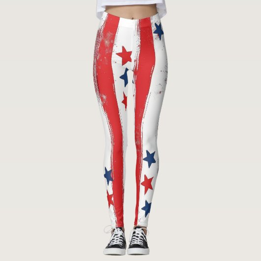 Onafhankelijkheidsdag Leggings (Voorkant)