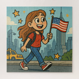 Onafhankelijkheidsdag Legpuzzel