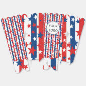 Onafhankelijkheidsdag Logo Business Popcorn Box Bedankdoosjes (Ongevouwen)