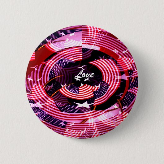 Onafhankelijkheidsdag Love_ Button (Voorkant)
