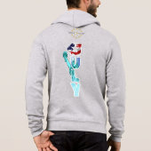 Onafhankelijkheidsdag | Mannen Full-zip Hoodie (Achterkant)