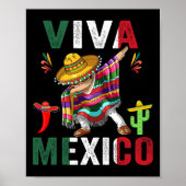 Onafhankelijkheidsdag Mexicaanse Mannen Vrouwen Ki Poster (Voorkant)
