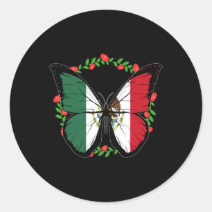 Onafhankelijkheidsdag Mexicaanse Mannen Vrouwen Ki Ronde Sticker