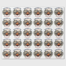 Onafhankelijkheidsdag Mount Rushmore 4 juli Cadeaupapier