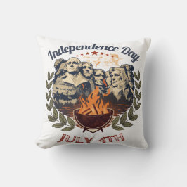 Onafhankelijkheidsdag Mount Rushmore 4 juli Kussen