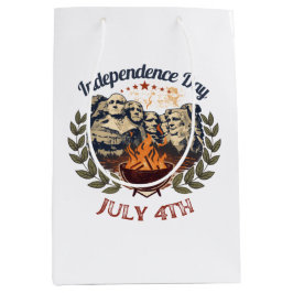 Onafhankelijkheidsdag Mount Rushmore 4 juli Medium Cadeauzakje