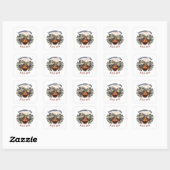 Onafhankelijkheidsdag Mount Rushmore 4 juli Vierkante Sticker (Vel)