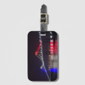 Onafhankelijkheidsdag Newport Bridge Bagagelabel (Voorkant (verticaal))