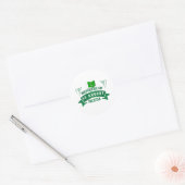 Onafhankelijkheidsdag Pakistan 14 augustus Pakista Ronde Sticker (Envelop)