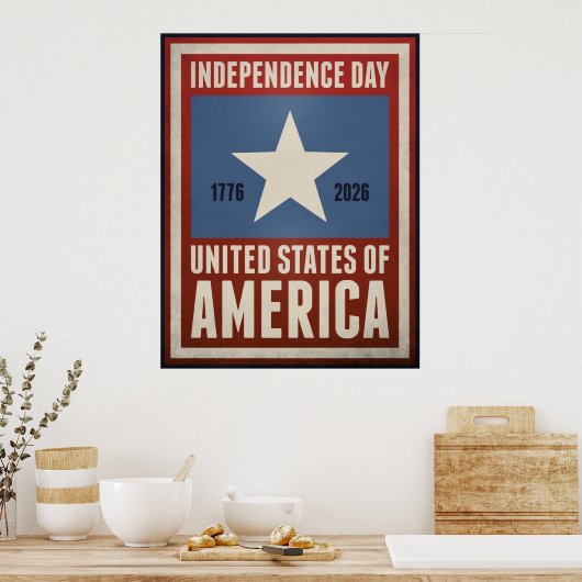 Onafhankelijkheidsdag Poster (Keuken)