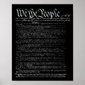 Onafhankelijkheidsdag Preambule van de Grondwet Wi Poster (Voorkant)