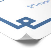 Onafhankelijkheidsdag Preppy Ginger Jar Bruidsdouc Poster (Hoek)