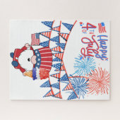 Onafhankelijkheidsdag puzzel legpuzzel (Horizontaal)