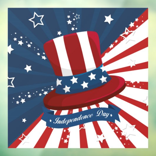 Onafhankelijkheidsdag Raamsticker (Vel 3)