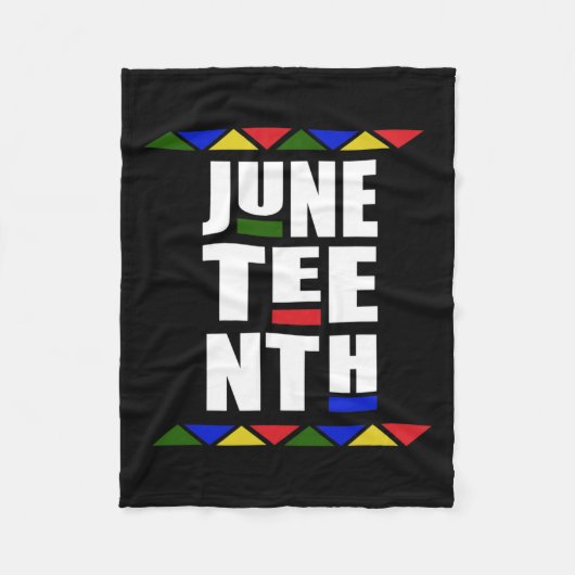 Onafhankelijkheidsdag Retro Celebration Fleece Deken (Voorkant)