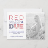 Onafhankelijkheidsdag Rood Wit En Komende Foto Zwa Aankondiging (Voorkant)