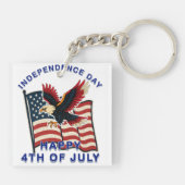Onafhankelijkheidsdag Sleutelhanger (Achterkant)