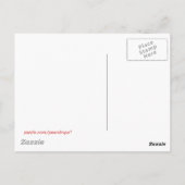 Onafhankelijkheidsdag Star Cirkel Briefkaart (Achterkant)