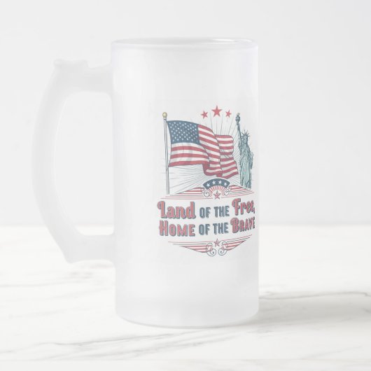 Onafhankelijkheidsdag - Statue of Liberty Mok (Links)