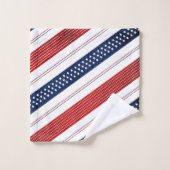 Onafhankelijkheidsdag sterren & stripes | Amerika Bad Handdoek (Wasdoekje)