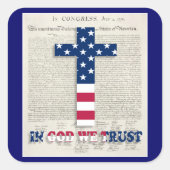 Onafhankelijkheidsdag Sticker (Voorkant)