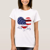 Onafhankelijkheidsdag Stropdas T-shirt (Voorkant)