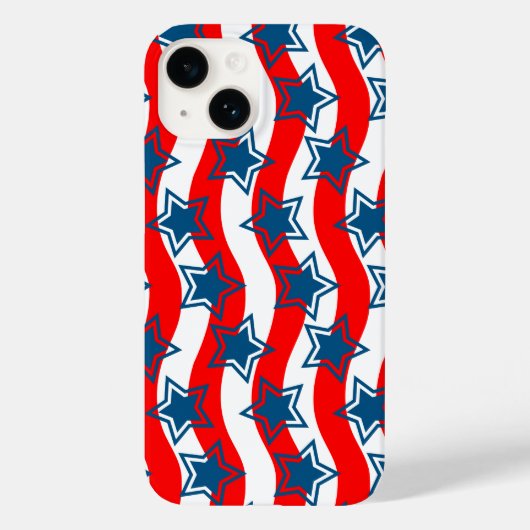 Onafhankelijkheidsdag telefoonkwestie Case-Mate iPhone case (Achterkant)