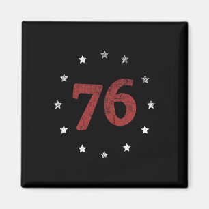 Onafhankelijkheidsdag The Spirit 76 Shirt Retro 4e Magneet