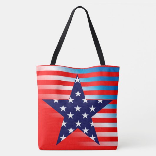 Onafhankelijkheidsdag Tote Bag (Achterkant)